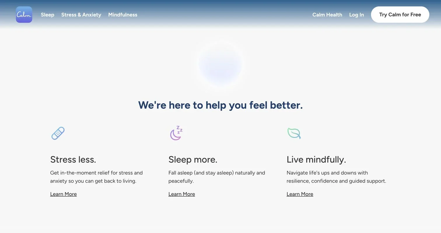 Calm vs Headspace: Features, Sleep, Price & More